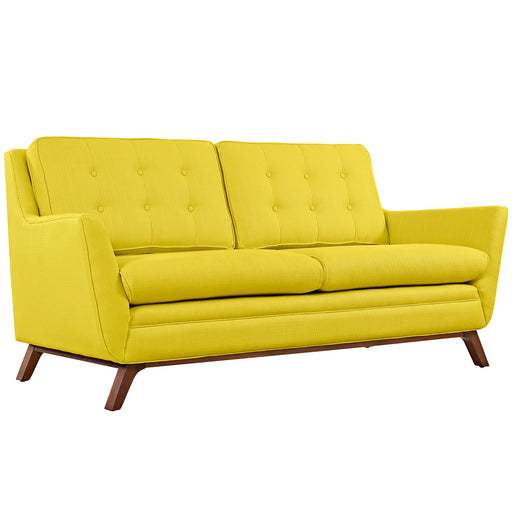 Beguile Upholstered Fabric Loveseat 1799-SUN