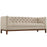 Panache Upholstered Fabric Sofa 1802-BEI