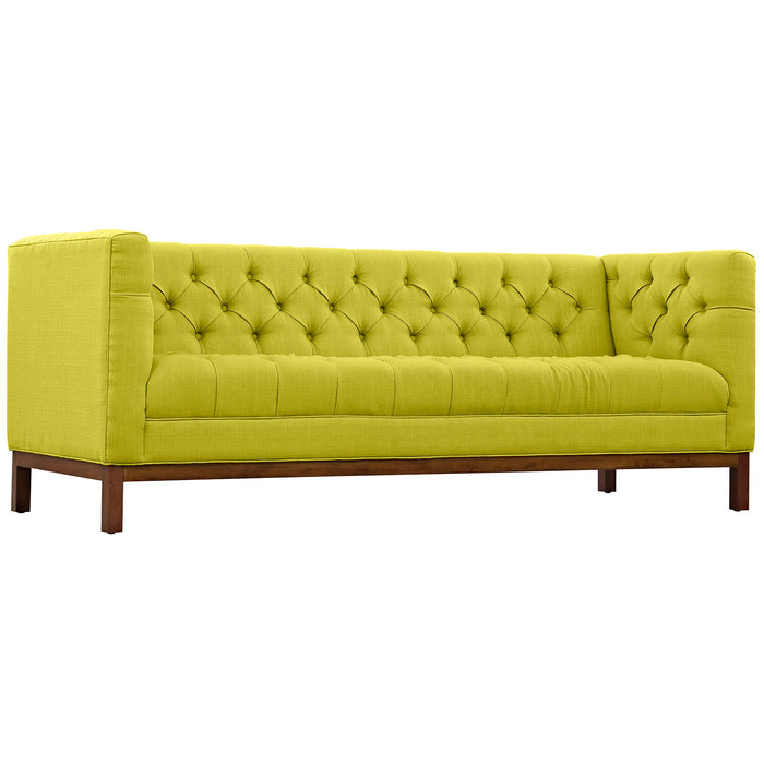 Panache Upholstered Fabric Sofa 1802-WHE