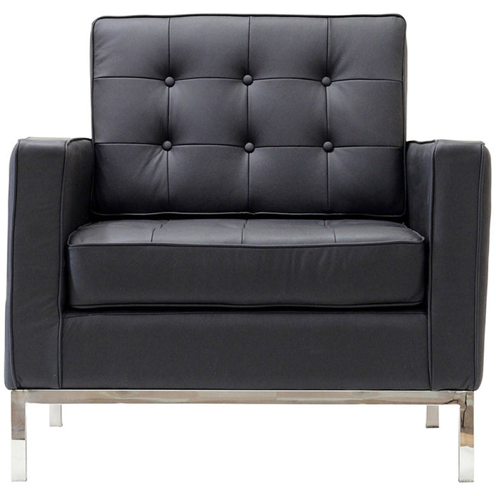 Loft Leather Armchair 183-BLK