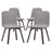 Assert Dining Side Chair Set of 4 1839-WAL-GRY-SET