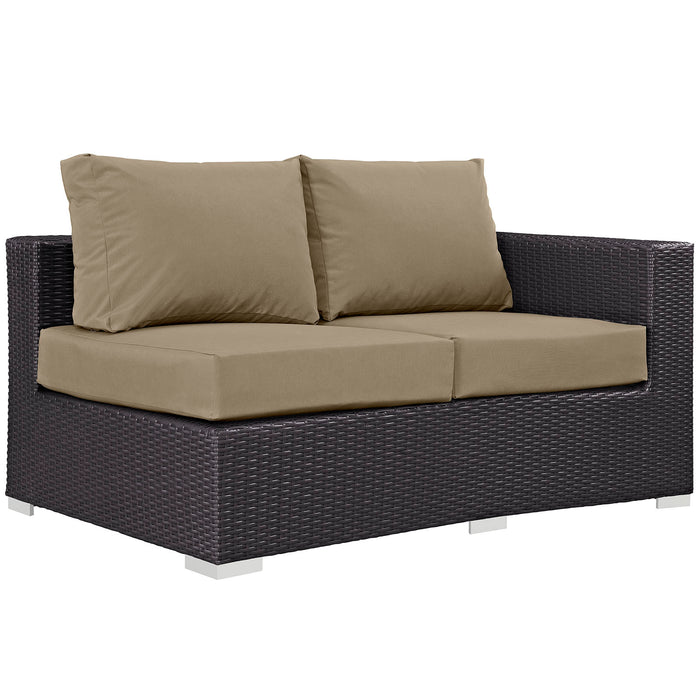 Convene Outdoor Patio Right Arm Loveseat 1841-EXP-MOC