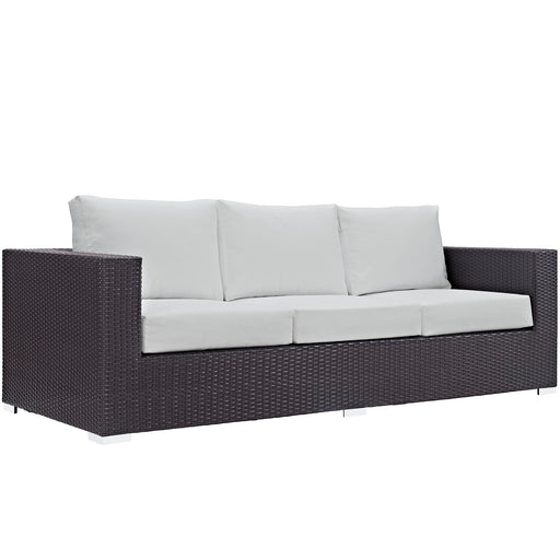 Convene Outdoor Patio Sofa 1844-EXP-WHI