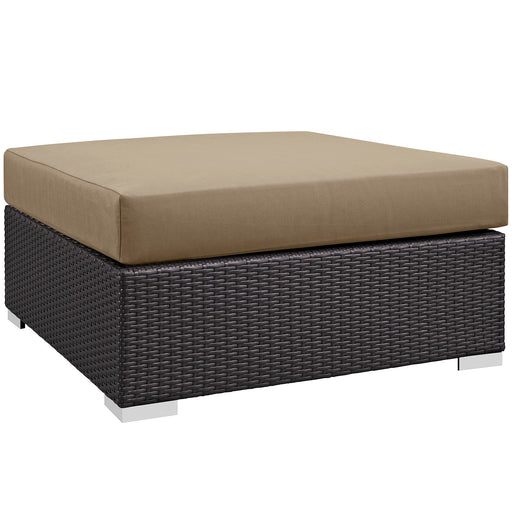 Convene Outdoor Patio Large Square Ottoman 1845-EXP-MOC