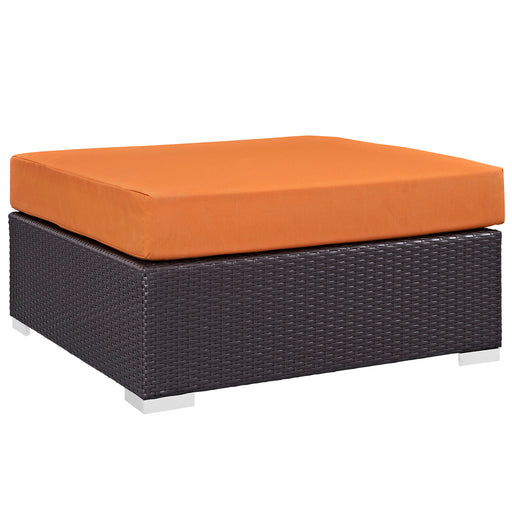 Convene Outdoor Patio Large Square Ottoman 1845-EXP-ORA