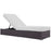 Convene Outdoor Patio Chaise Lounge 1846-EXP-WHI