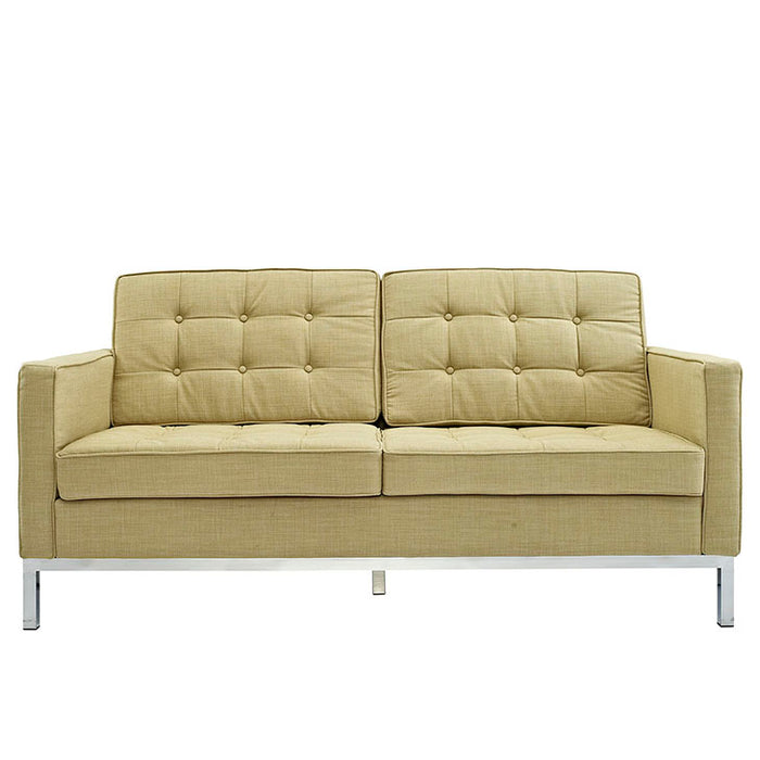 Loft Wool Loveseat 186-GRN