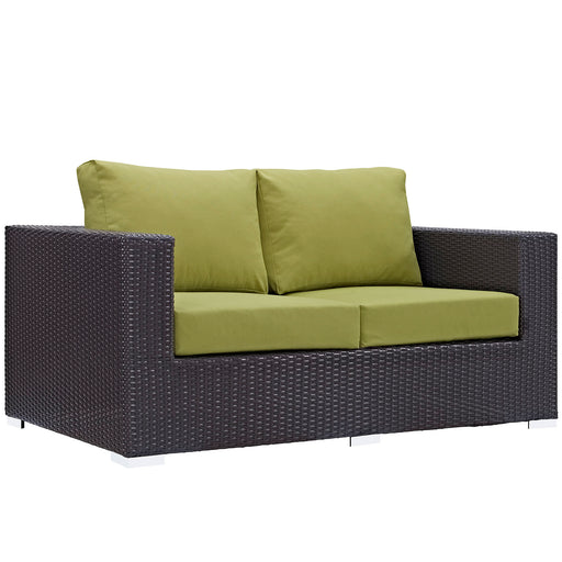 Convene Outdoor Patio Loveseat 1907-EXP-PER