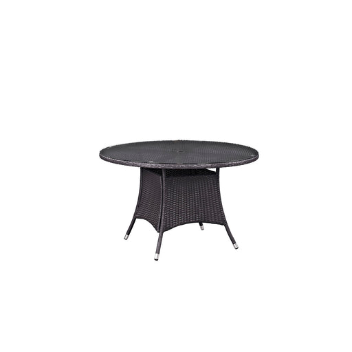 Convene 47" Round Outdoor Patio Dining Table 1916-EXP