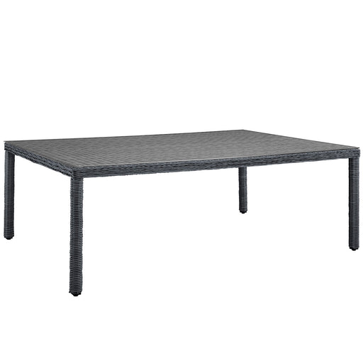 Summon 90" Outdoor Patio Dining Table 1944-GRY