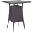 Convene Small Outdoor Patio Bar Table 1955-EXP