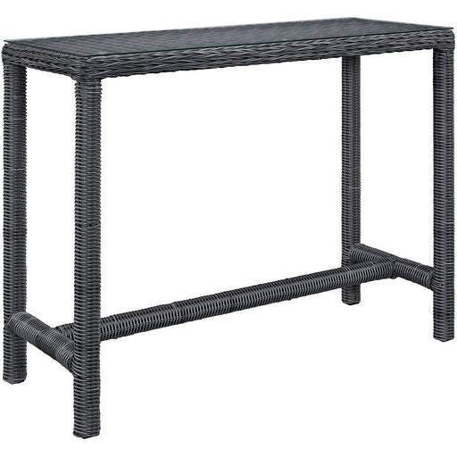 Summon Large Outdoor Patio Bar Table 1959-GRY