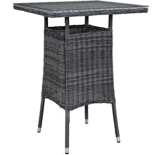 Summon Small Outdoor Patio Bar Table 1974-GRY