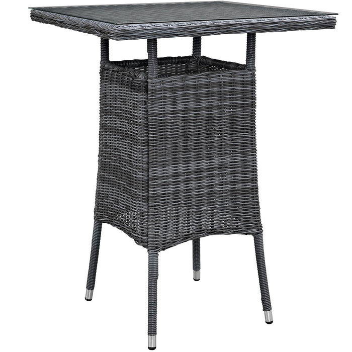 Summon Small Outdoor Patio Bar Table 1974-GRY