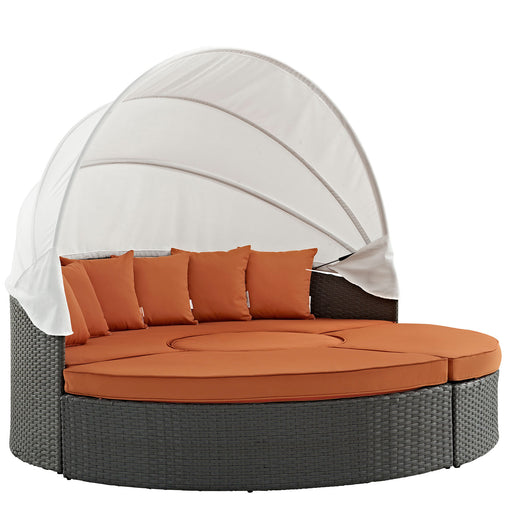 Sojourn Outdoor Patio Sunbrella® Daybed 1986-CHC-TUS-SET