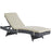 Summon Outdoor Patio Sunbrella® Chaise 1996-GRY-BEI