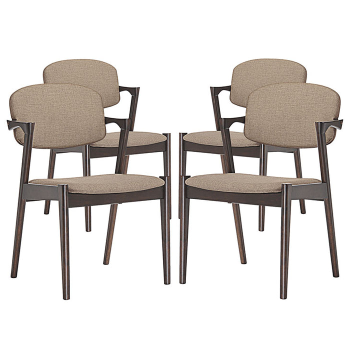 Spunk Dining Armchair Set of 4 1998-WAL-LAT-SET