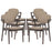 Spunk Dining Armchair Set of 6 1999-WAL-LAT-SET