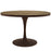 Drive 47" Oval Wood Top Dining Table 2009-BRN-SET