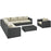 Sojourn 7 Piece Outdoor Patio Sunbrella® Sectional Set 2013-CHC-BEI-SET