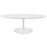 Lippa 48" Oval-Shaped Wood Top Coffee Table 2018-WHI