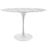 Lippa 48" Oval Artificial Marble Dining Table 2021-WHI