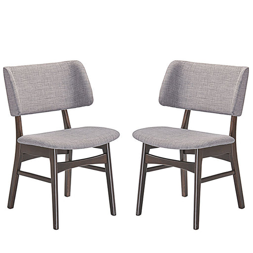 Vestige Dining Side Chair Fabric Set of 2 2024-WAL-GRY-SET