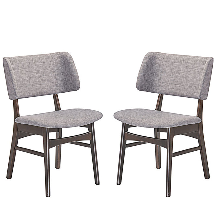 Vestige Dining Side Chair Fabric Set of 2 2024-WAL-GRY-SET