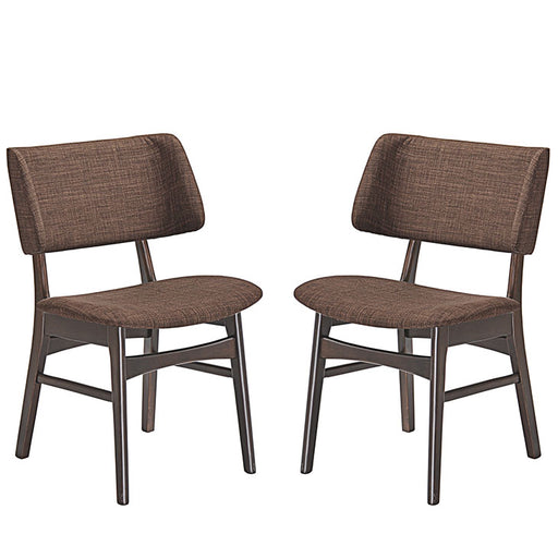 Vestige Dining Side Chair Fabric Set of 2 2024-WAL-MOC-SET