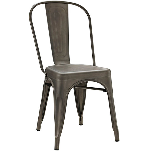 Promenade Side Chair 2027-BRN