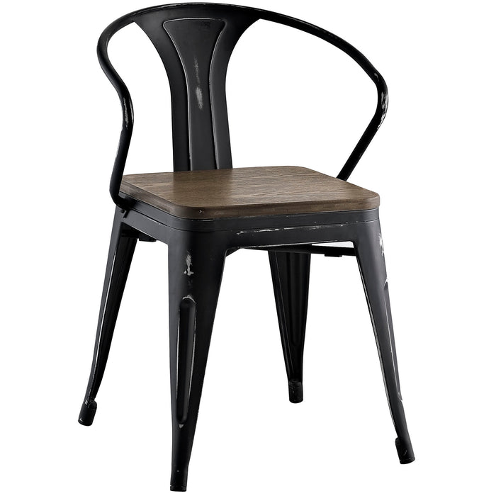 Promenade Bamboo Dining Chair 2030-BLK