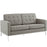 Loft Upholstered Fabric Loveseat 2051-GRA