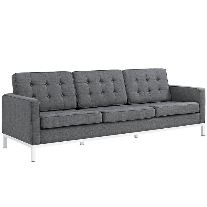 Loft Upholstered Fabric Sofa 2052-DOR