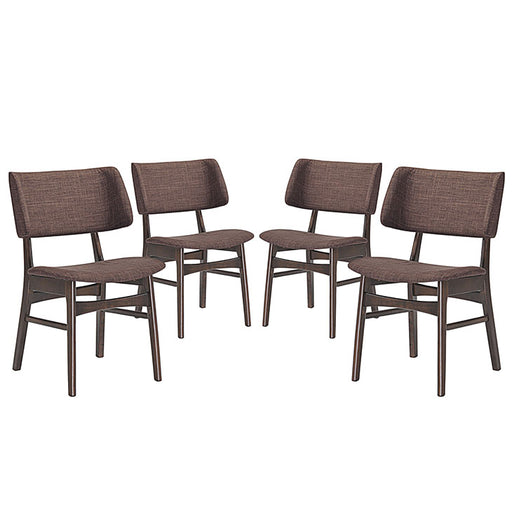 Vestige Dining Side Chair Set of 4 2062-WAL-MOC-SET