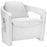 Trip Leather Lounge Chair 2069-WHI