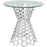 Arrange Glass Top Side Table 2106-SLV