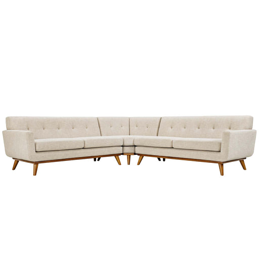 Engage L-Shaped Sectional Sofa 2108-BEI-SET