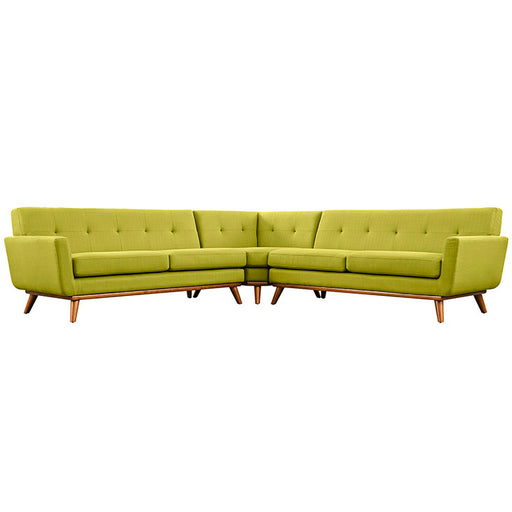 Engage L-Shaped Sectional Sofa 2108-WHE-SET