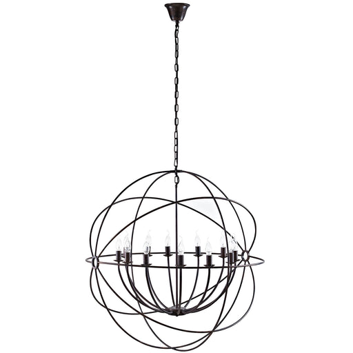 Atom 39.5" Chandelier 2111-BRN