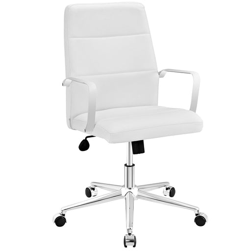 Stride Mid Back Office Chair 2121-WHI