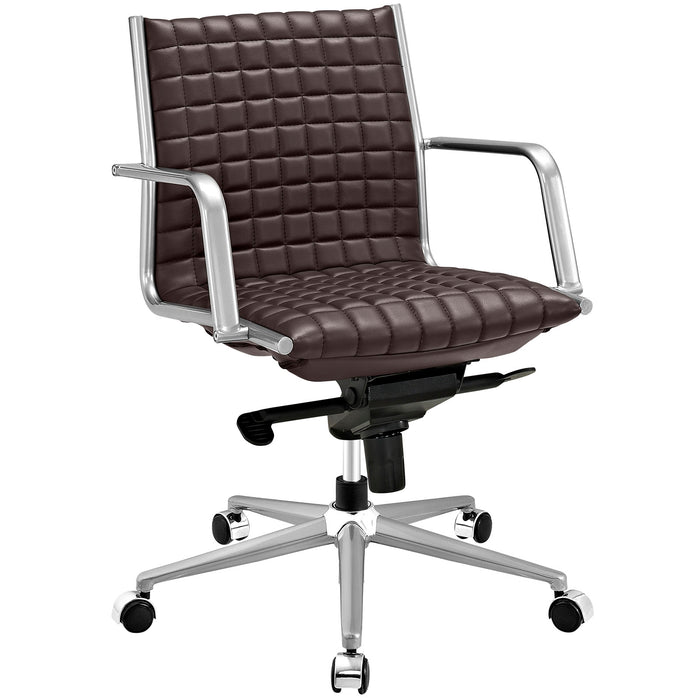 Pattern Office Chair 2123-BRN