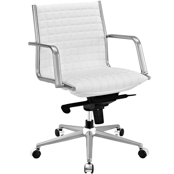 Pattern Office Chair 2123-WHI