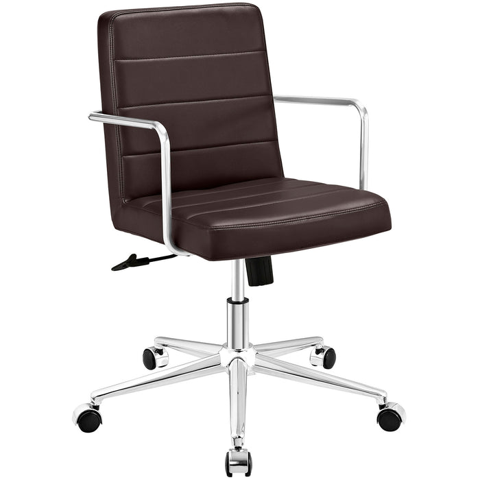 Cavalier Mid Back Office Chair 2125-BRN