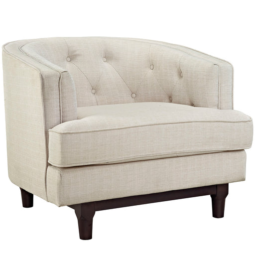 Coast Upholstered Armchair 2130-BEI