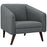 Slide Upholstered Armchair 2132-GRY