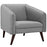 Slide Upholstered Armchair 2132-LGR