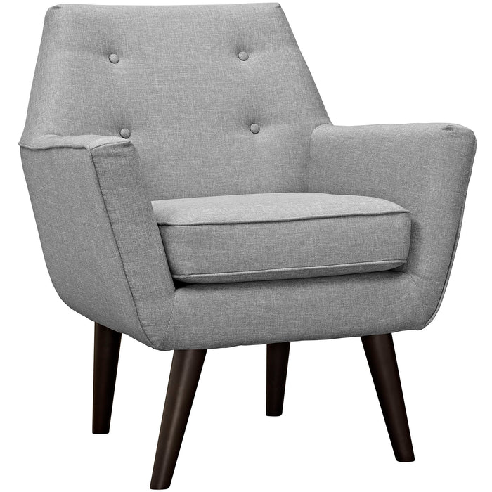 Posit Upholstered Armchair 2136-LGR