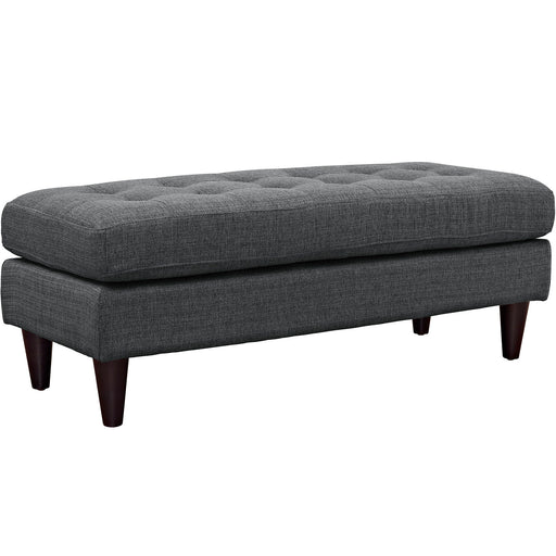 Empress Upholstered Fabric Bench 2138-DOR