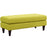 Empress Upholstered Fabric Bench 2138-WHE