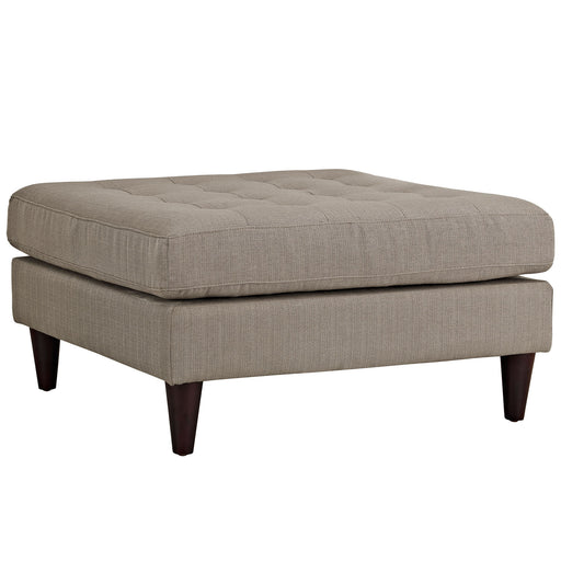 Empress Upholstered Large Ottoman 2139-GRA